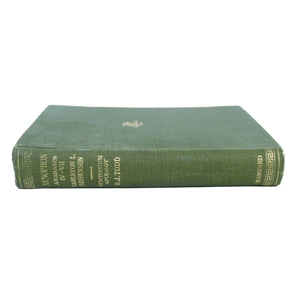 Xenophon Anabasis Books 4-7 Symposium Apology Loeb Classic Library 1947 HC