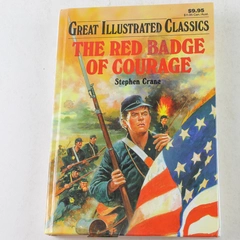 The Red Badge of Courage By Stephen Crane HC Great Illustrated Classics