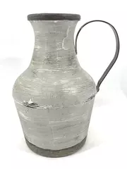 Home Designs Artisinal Countryside Handled Vase Planter Pot Farmhouse Porch