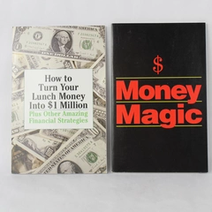 Lot of 2 Finance Books Money Magic & How To Turn Your Lunch Money Into 1 Million