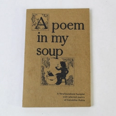 A Poem in My Soup Cookbook with Poems by Geraldine Rubia Vintage 1980 Paperback