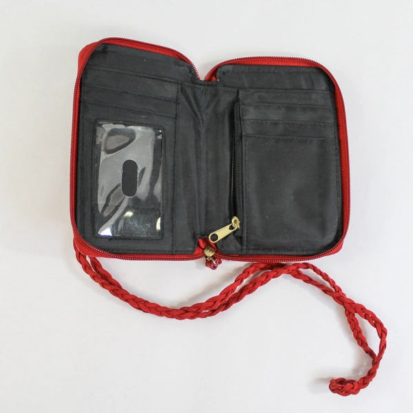 Lot of 3 Pre-Owned Wallets Cell Phone Credit Card Holder with Strap