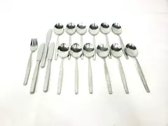 16 Pieces Of Vintage Bruckmann Edestahl 18 8 Carrera Flatware From Germany
