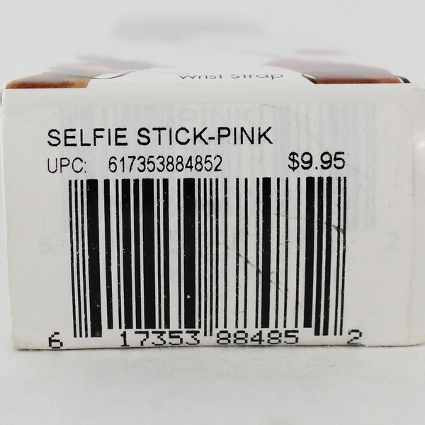 Pink Selfie Stick Pro Mini Folding for iPhone and Android Wired Plug & Shoot