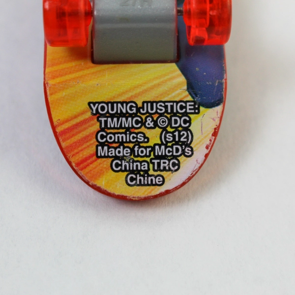 Tech Deck Young Justice Red Design With Wheels, Gears & Tools Included 