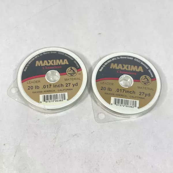 Lot of 5 Partial Fishing Line Spools 20 & 45 lb Test Monofilament