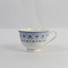 Made Exclusively for Neiman Marcus Nottingham Coffee Tea Cup Blue & White