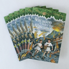 Lot of 6 Books Magic Tree House No13 Vacation Under The Volcano 1998 Paperback