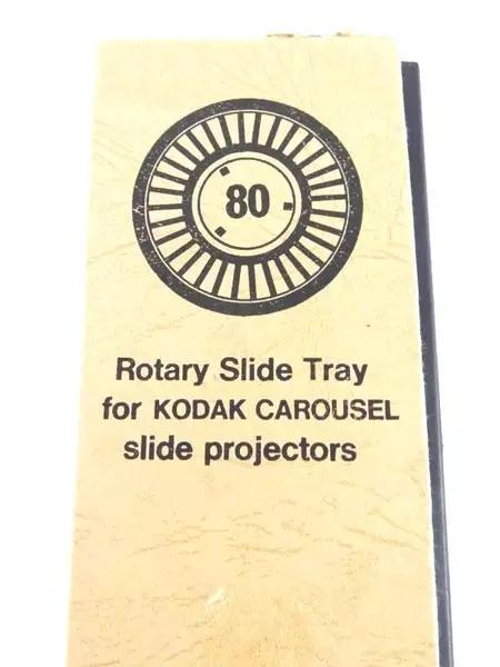 Vintage Eastman Kodak Company Rotary 140 Slide Tray for Kodak Carousel