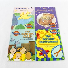 Lot of 4 Houghton Mifflin Leveled Readers Children's Books Pre-Owned