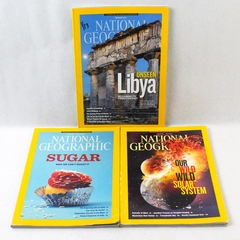 Lot of 3 National Geographic Magazines 2013 February July & August Editions