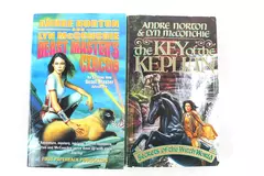Lot of 2 Vintage Andre Norton and Lyn McConchie PB Sci Fi Novels Aspect TOR
