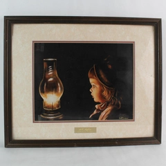 Signed Barbara J. Pritchett "All Aglow" Limited Ed. Print 20/800 Framed Art