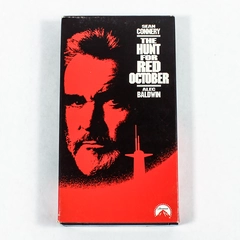 The Hunt for Red October VHS 1990 Sean Connery Action Movie Good Condition
