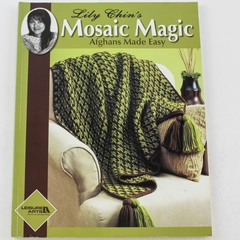 Lily Chin's Mosaic Magic Afghans Made Easy Paperback Book Good Condition