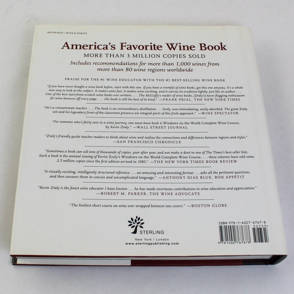 Windows On The World Complete Wine Course Kevin Zraly 2009 Anniversary Ed. HC