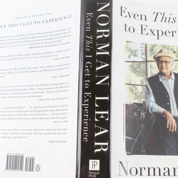 Even This I Get to Experience by Norman Lear Hardcover Book Good Condition