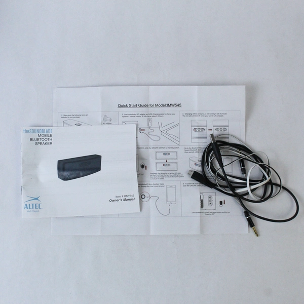 Altec Lansing IMW545-BLK Soundblade Mobile Bluetooth Speaker