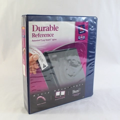 Avery Dennison Durable 1.5" 3-Ring Binder View 613335 Blue Pre-Owned