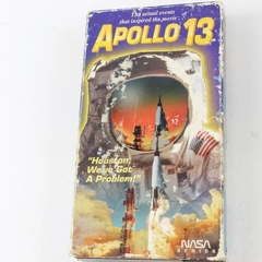Apollo 13 VHS 1995 Houston NASA Series UAV Entertainment Pre-Owned
