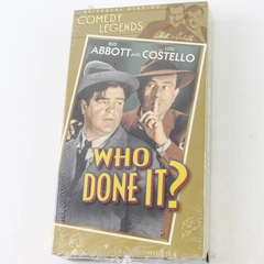 Who Done It Universal Studios VHS 2000 Comedy Abbott & Costello