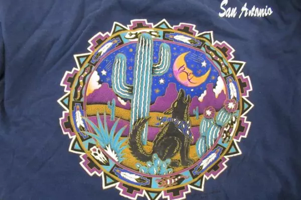 Vintage Robert Allen San Antonio Graphic Tee Shirt Men's Size XL Souvenir