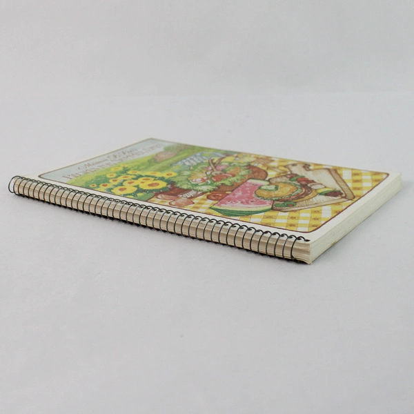 Miriam B. Loo's Recipes For Summer Days Cookbook 1980 Vintage Spiral-Bound