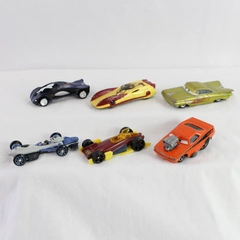 Lot of 6 Disney/Pixar/Marvel Toy Cars in Varying Condition/Sizes Kids