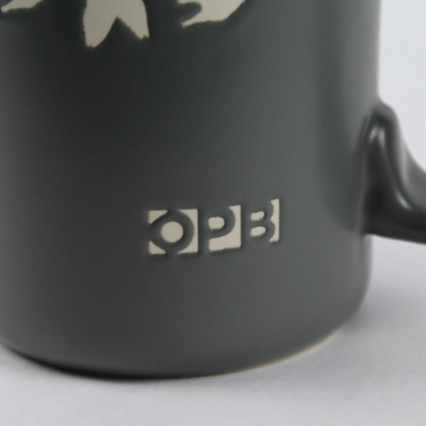 Oregon Public Broadcasting 25th Oregon Field Guide Gray Coffee Mug Birds