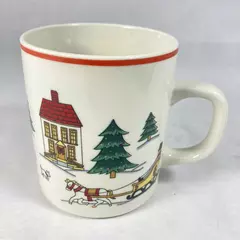 1987 Jamestown China The Joy of Christmas Mug