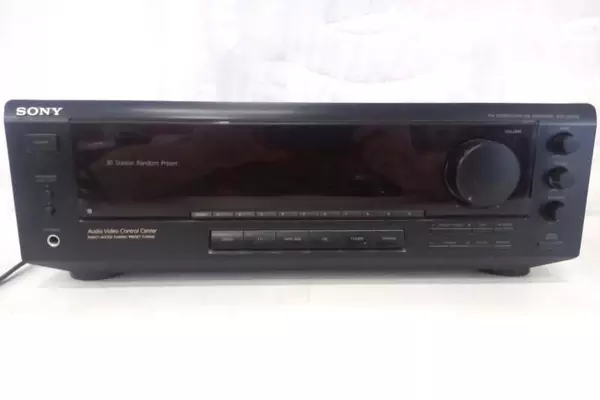 Sony STR-DE305 FM Stereo FM-AM Receiver Black Powers On AC 120V 175W
