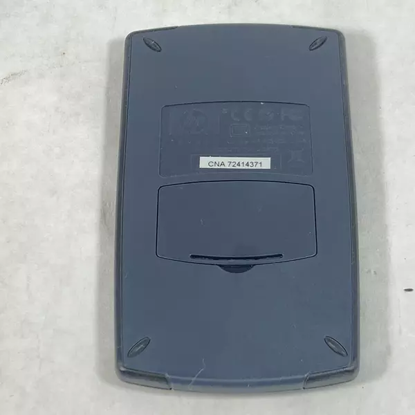 HP 10bII Financial Calculator Black With Case Works Needs Batteries