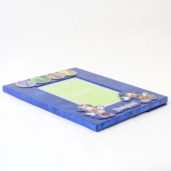 Disneyland 2011 Mickey & Minnie Stand Alone Photo Frame for 5x7 or 4x6 Photos