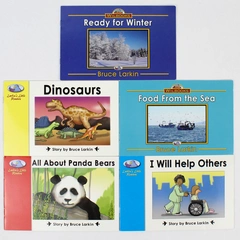 Lot of 5 Larkin's Little Readers By Bruce Larkin Wilbooks 2011-12