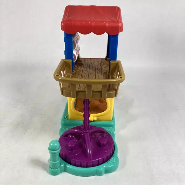 2003 Fisher Price Little People Musical Playground Slide & Merry-Go-Round