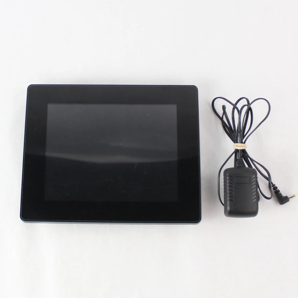 Aluratek Model ADPF08SF 8-Inch Digital Photo Frame Black Tested & Working