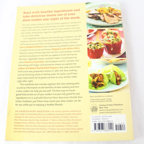 American Heart Association Healthy Slow Cooker Cookbook 2012 Paperback