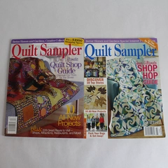 Lot Of 2 Better Homes & Gardens Quilt Sampler Magazine 2006 2014