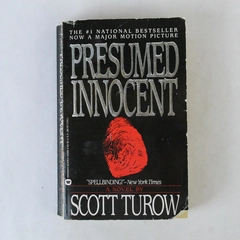 Presumed Innocent By Scott Turow 1987 Warner Books Paperback