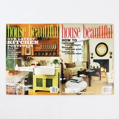 Lot of 2 Vintage House Beautiful Magazine 1995 February & November Issues