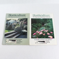 Lot of 2 Vintage Horticulture American Gardening Magazine 1990 Nov & Dec Issues