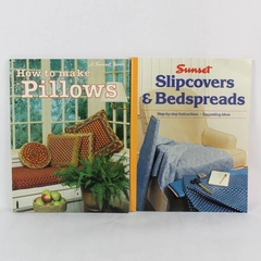 Lot of 2 Vintage Sunset Books Home Design Paperbacks Bedding Ideas