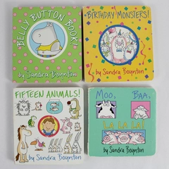 Lot of 4 Sandra Boynton Children's Board Books 2011 And 2014