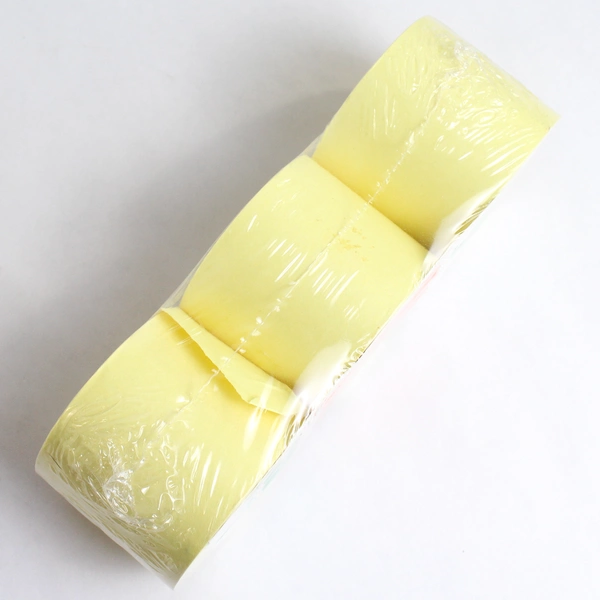 Package 3 Stuart Hall Sealed Adding Machine Tape Paper Rolls Heavy Canary Bond