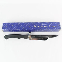 Vintage Royale Adjustable Slicer Knife with Guard for Perfect Cuts