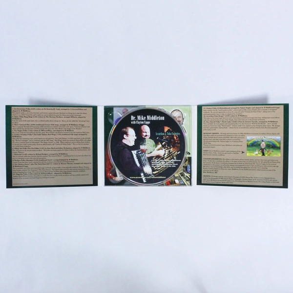 Accordion and Tuba Favorites by Mike Middleton CD 2013