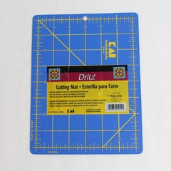 Dritz Duraheal CB-4 Cutting Mat 6" x 8" Blue With Yellow Grid Markings 1999