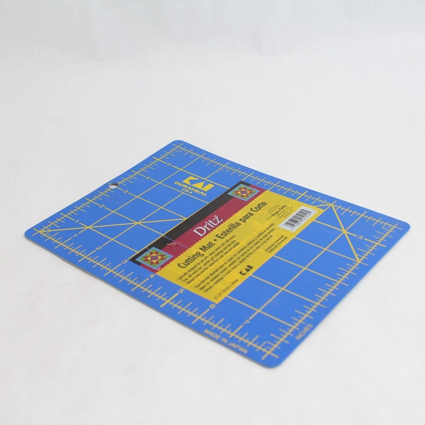 Dritz Duraheal CB-4 Cutting Mat 6" x 8" Blue With Yellow Grid Markings 1999
