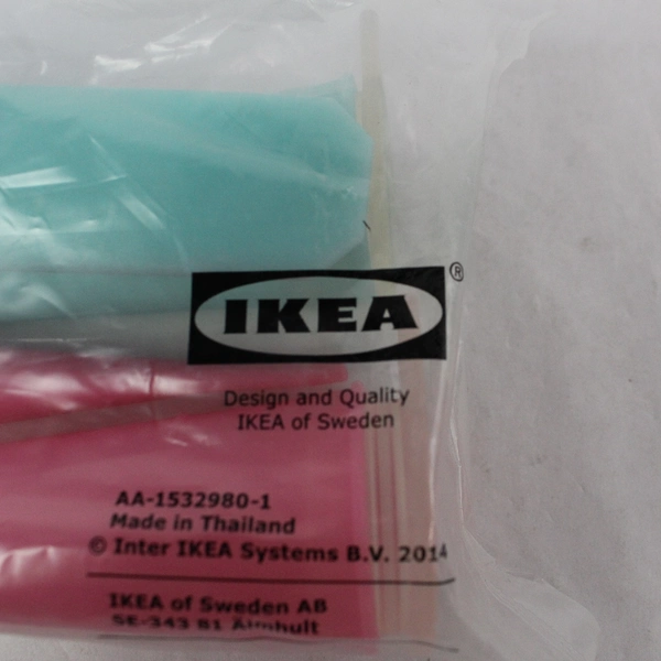 Ikea Utspadd Ice Cream Yogurt Juice Popsicle Silicone Molds 4 Pack New Package