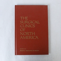 Vintage The Surgical Clinics of North America October 1978 Volume 58 Number 5